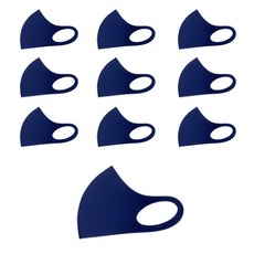 안티바 쿨 매쉬 패션마스크 M 10매 네이비, 1개입, 10개