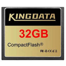 KINGDATA 128GB CF800X 컴팩트 플래시 카드 타입 I 속도 최대 120MB/s 카메라용, 32GB, 1 PACK