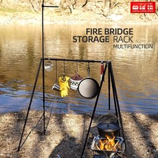 감성 캠핑용 접이식 테이블 야외 보관 랙 선반 폴딩 수납 캠핑 경량 우드, E_화로 선반, 1개, 1단