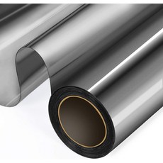 편도 거울 반사 창 필름 컬러 유리 비닐 자체 접착 태양 광 필름 홈 빌딩 열 제어 창 스티커, 1개