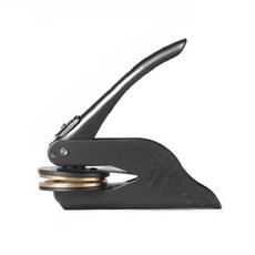 빈티지 스템프 금박 도장 스티커 다이어리 인장 은박 휴대용 장식, 블랙