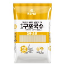 몽고식품 구포국수 진공소면, 3kg, 1개