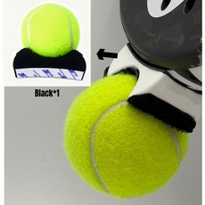 라켓 그립-테니스공 회수기 수집기 회수기 줍는기구 Tennis ball picker(효율적인 테니스 볼 픽업 기어), 검은색