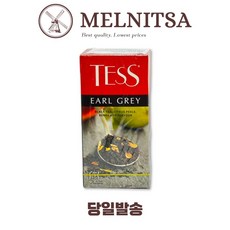 TESS Earl Grey 테스 얼그레이, 1.6g, 1개, 25개입