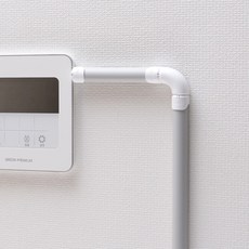 아이정 전선 몰딩 몰드 쫄대 케이블 선정리 1M 2입 이사준비물 새집준비물, 베이지+화이트캡, 1개, 스몰