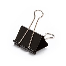 평화 더블클립 블랙 소형 19mm 1갑(50개입), 단품