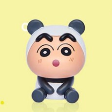 公仔收納罐 小葵小白造型 糖果收納 透明展示罐 壹灣出貨, 1個, 熊貓小新