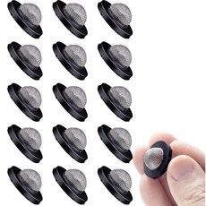 15개 블랙 호스 정수 필터 세척기 스크린이 있는 스테인리스 스틸 흡입 3/4인치 가든 커넥터용 스크린 필터 5/8인치 세탁기