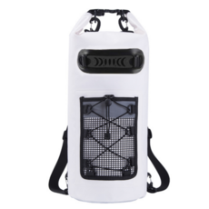 디오르칸 스트링 매쉬 포켓 드라이백 방수가방, 30L, 화이트