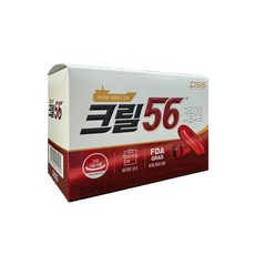 크릴56펄세스 크릴오일 1000mg x 30캡슐 1박스 박스포장
