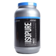 ISOPURE 大量蛋白粉蛋白質補充劑奶油香草, 1個, 1474克