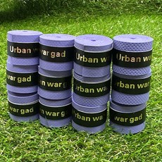 초밀착 라켓그립 오버그립테이프 12개 배트민턴 골프그립 테니스 스쿼시 낚시대 손잡이, 퍼플12개