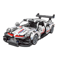 블록 차량장난감 자동차완구 레이싱카 스포츠 조립식, 48007옐로우, 1개