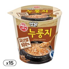 오뚜기 옛날 구수한 누룽지, 30g, 15개