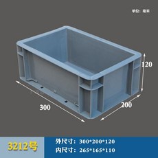 塑料週轉箱, 灰色