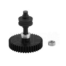 創想 K2 Plus/Hi 適用 CFS 硬化鋼 DLC 塗層擠出機齒輪套件, 硬化鋼DLC塗層擠出機套件