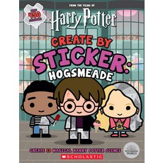 (영문도서) Harry Potter: Create by Sticker: Hogsmeade Paperback, Scholastic Inc., English, 9781338715972