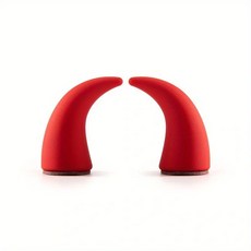 자동차 미니 스티어링 악마 코너 장식 에어 보드 대시 귀여운 차량 벤트 스티커, Red, red