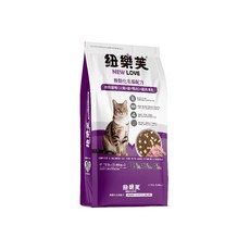 紐樂芙 NEW LOVE 無穀貓飼料 亮毛配方, 1個, 紐樂芙凍乾飼料-化毛貓,5磅, 5磅, 凍乾, 化毛貓