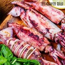 [어부의정성] 통찜용 오징어 1kg (500gx2) (8-14미내외), 2개, 500g