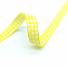 10mm 25mm 격자 무늬 리본 활 선물 포장 폴리 에스터 수제 DIY 액세서리 5 야드/많은