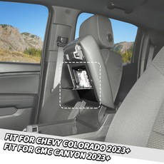 Jimen 쉐보레 콜로라도/GMC 캐니언 2023-2025에 적합 센터 콘솔 오거나이저 팔걸이 트레이 숨겨진 보관 상자 수납 공간, Jimen 쉐보레 콜로라도/GMC 캐니언 2023-20