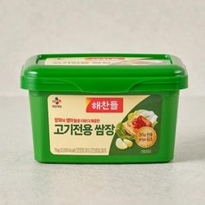 CJ 해찬들 고기전용 쌈장 1kg 1개