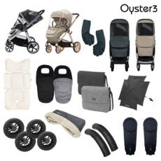 오이스터3 4전용 방풍 방한 레인 바퀴 핸들 커버 마마백(체인징백) 풋머프 어댑터 이너시트, 선택7 오이스터3/4 전용 풋머프(머큐리), 1개