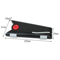 기타 홀더 환경 접이식 플라스틱 미끄럼 방지 기본 디자인 어쿠스틱 악기 스탠드, 1개