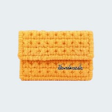 네트공예 DIY 세트 - 카드 지갑 만들기 망스티치 재료 덮개형_handmade 필기체 골드 팬던트, 8. P-04 만다린, 1개