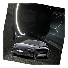 아이오닉6 면발광 도어라이트 경고 워닝 안전 도어스팟램프, 모듈만 추가(부속품X) 도어라이트모듈(1개)