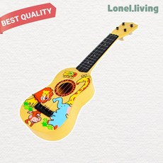 로넬리빙 바니랜드 악기놀이 쥬 통기타 동물디자인선택1개 미니기타 리듬연주 교육완구