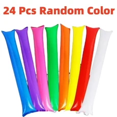 점핑볼24pcs 풍선 클래퍼 치어 스틱 응원 소음 메이커 콘서트 파티, 01 24pcs