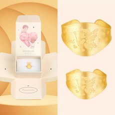 골드베베 순금 24K 수호천사 돌반지[무료패키지] 아기 첫돌 돌잔치 돌선물 0.5g 1g 1.875g 3.75g