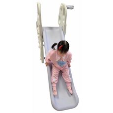 TOY MONARCH CHD-100 SUNNY JUMBO SLIDE 兒童加長溜滑梯，安全穩固，室內戶外皆宜, 白色
