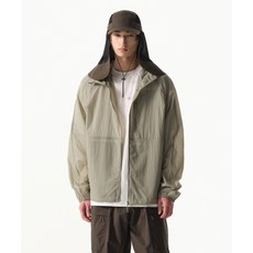 [백화점상품] MUSINSA STANDARD [시티 레저] 라이트웨이트 패커블 윈드브레이커 재킷 2 [그레이쉬 베이지] MMEJJ5Z06-GI, S