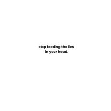 (영문도서) Stop feeding the lies in your head. Paperback, Independently Published, English, 9798344028385