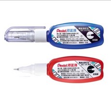 Pentel 飛龍 萬能型 極細修正液 ZL102-W / ZL103-W, 1個, 紅色