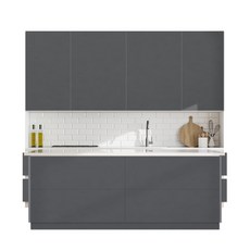 퀸하우징 인테리어필름 싱크대 가구 책상 리폼 시트지, 12. GSQ309 다크 그레이