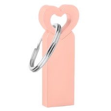 韓國 MuSt 愛心USB隨身碟 玫瑰金, 64GB