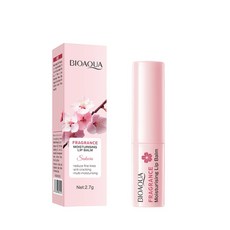 립밤 BIOAOUA 사쿠라 보습 지속적인 립스틱 온도 변화 색상 립 케어 1/2개, [01] 1pc, 2.7g