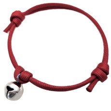 아츠플로우 녹슬지 않는 써지컬방울 고양이 강아지 목걸이, 1개, 05.레드줄