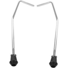 2개 금속 드럼 스탠드 탐 홀더 퍼커션 악기 브래킷 안정성과 안전성 제공 공연용, 2개 금속 드럼 스탠드 탐 홀더 퍼커션 악기 브래킷 안