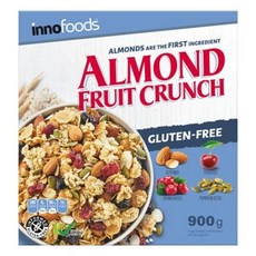 Innofoods 아몬드 과일 크런치 시리얼 900g, 2개