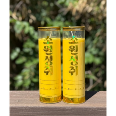 마라니 노랑색 소원성취 식물성 5일초 천연팜유 법당초 기도초 신당초 불교용품 무속용품, 2개, 노랑