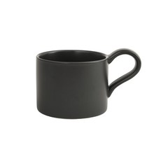 브리엔 카페 도자기 라떼 커피 머그잔 200ml, 차콜 2P, 2개