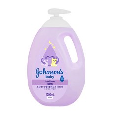 존슨즈베이비 베드타임 바스 바디클렌저 아로마향, 1L, 1개