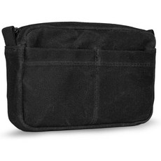 sayram 택티컬파우치 낚시 등산 남성용 사이드람 SP8 벨트 파우치 지퍼가 달린 EDC 멀티툴용 허리 팩 손전등 칼 카드 휴대폰 왁스 캔버스 정리 벨트용, Oil Wax Black, 1개