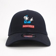 New Era 9FORTY 940 大富翁 棒球帽 中性 深藍 NE11937672, 1個, PCS