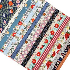 패브릭스티커 A4 2탄 / 천 스티커 만들기, 112.디앙그린